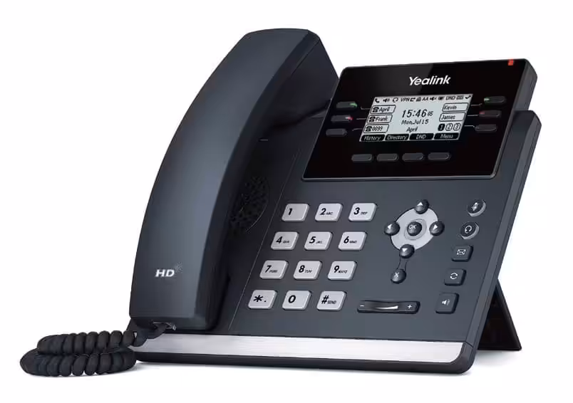 Desk Phones 2 desk phones Yealink T42U business phone